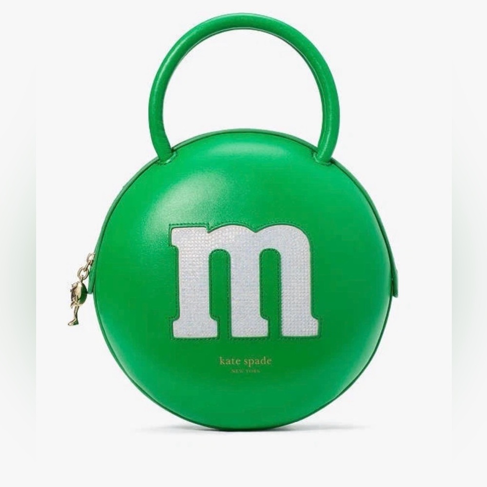 Kate Spade x M&M’s Green Crossbody Bag – New With Tags – Limited Edition RARE